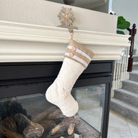 Classic Quilted Stocking - Style J