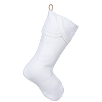 White Christmas Collection - Stocking H