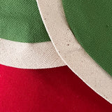 Red and Green Christmas Stocking - Style F